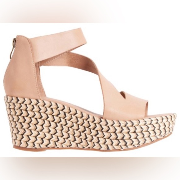 Antelope Grayson Kat Wedge Sandals - Leather Size 38/7 - Picture 7 of 12